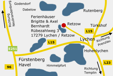 Wegbeschreibung-Lychen-Ferienhaus